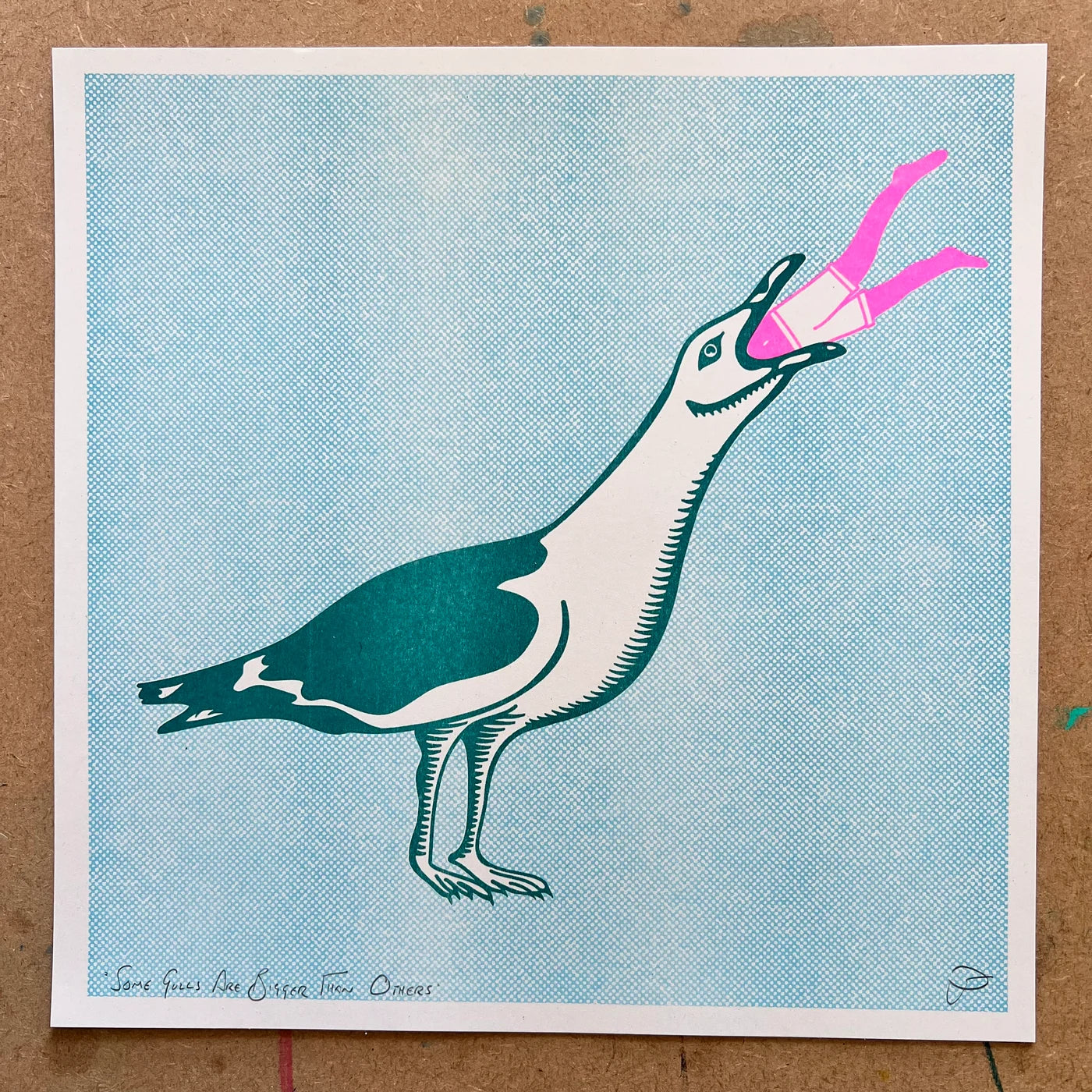 Some Gulls Are Bigger Than Others