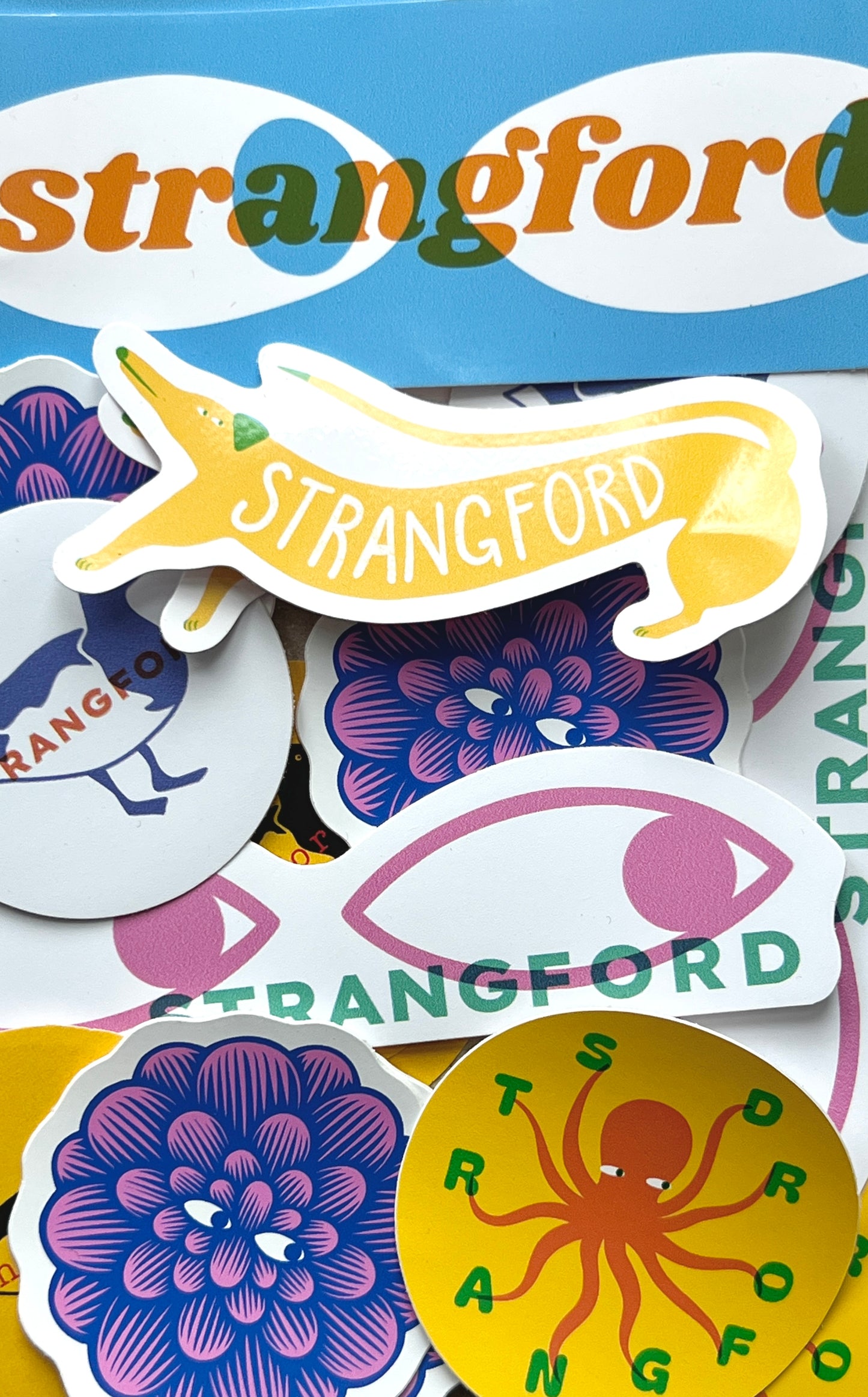 Strangford Sticker Set