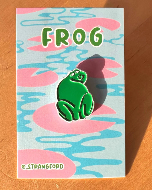 Frog Enamel Pin