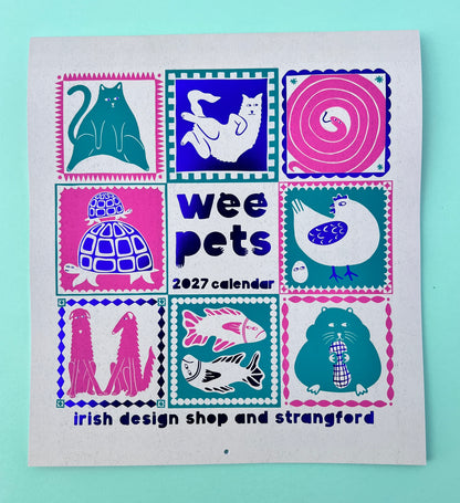 Wee Pets 2027 Calendar