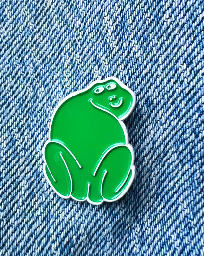 Frog Enamel Pin